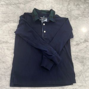 Crew cuts long sleeve polo
